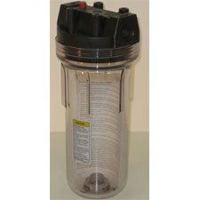 HOUSING 3 / 4 #10 REG. CLEAR / BLACK  W / PR