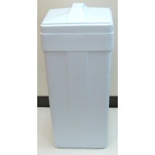 BRINE TANK ASSY WHITE 15X17