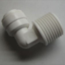 DM CONNECTOR MALE ELBOW 1 / 4T X 3 / 8NPT