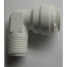 DM CONNECTOR MALE ELBOW 3 / 8T X 1 / 4NPT