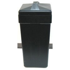 BRINE TANK BLACK 15X17X36 WITH COVER