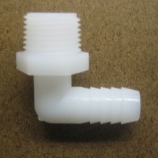 DRAIN CONNECTOR ELBOW 1 / 2 MNPT X 1 / 2 HB