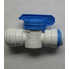 JG BALL VALVE STRAIGTH 3 / 8  QUICK CONNECT