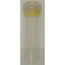 EMPTY CARTRIDGE CLEAR 10"