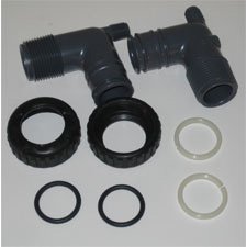 FITTING  1" PVC MNPT ELBOW ASSEMBLY FOR WS1