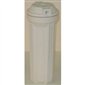 HOUSING 1/4 #10 SLIM WHITE/WHITE FLAT CAP  (2) O RNG WO/PR