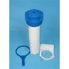 HOUSING 1" #20 BIG BLUE  BLUE / WHITE W / PR BRACKET &  W