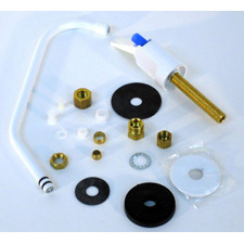 FAUCET LONG REACH WHITE