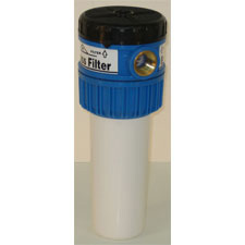 HOUSING 3 / 4 #10 SLIM WHITE / BLUE VALVE & BYPASS IN HEAD WO / PR