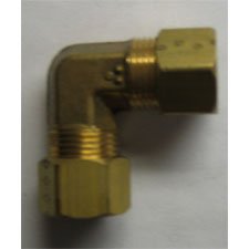 UNION ELBOW CONNECTOR BRASS  3 / 8TX3 / 8T