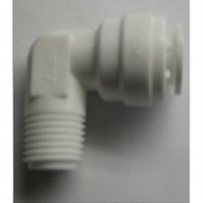 DM CONNECTOR MALE ELBOW 3 / 8T X 1 / 4NPT