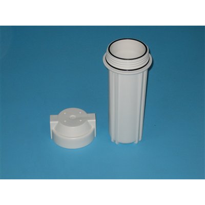 HOUSING 1 / 4 #10 SLIM W / W FLAT CAP (2) O RING IN / OUT