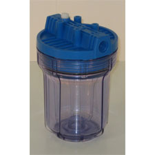 HOUSING 3 / 8 #5 SLIM CLEAR / BLUE W / PR