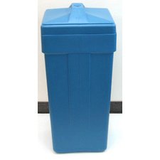 BRINE TANK BLUE 15X17X36 WITH COVER
