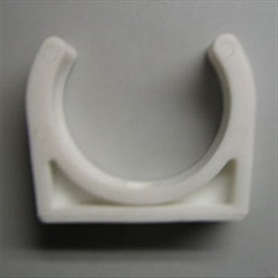 CLIP BASE WHITE FOR IN LINE 2"