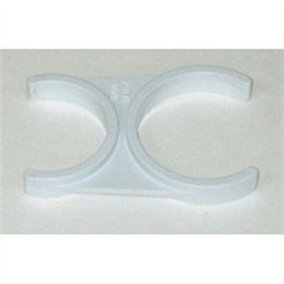 CLIP DOUBLE WHITE FOR MEMBR. /  IN LINE 2-1 / 2X2