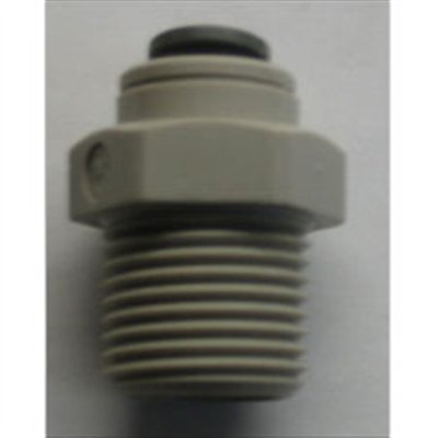 JG CONNECTOR MALE STRAIGTH 1 / 4T X 3 / 8NPT