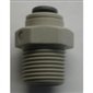 JG CONNECTOR MALE STRAIGTH 1 / 4T X 3 / 8NPT