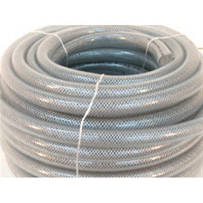 HOSE BREADED CLEAR 3 / 4 ID 100FT