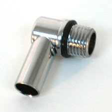 SPOUT ADAPTOR CHROME ELBOW