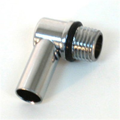 SPOUT ADAPTOR CHROME ELBOW