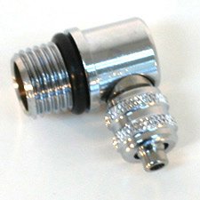 ADAPTOR COMP. CHROME ELBOW 1 / 4"