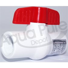 BALLVALVE 1 / 2 FNPT PVC