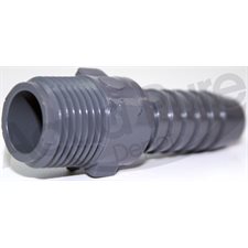DRAIN CONNECTOR MALE STRAIGHT 1 / 2  BARB X  1 / 2 NPT