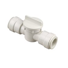 SEA TECH BALL VALVE STRAIGTH 3 / 8 CTS QUICK CONNECT 1 / 2 O.D.
