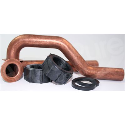 FITTING PKG 3 / 4 RAMS HORN BRASS 541-42