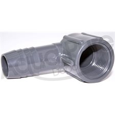 DRAIN CONNECTOR  FEMALE ELBOW 3 / 4 BARB X 3 / 4FNPT