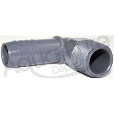 DRAIN CONNECTOR MALE ELBOW 3 / 4 BARB X 3 / 4NPT