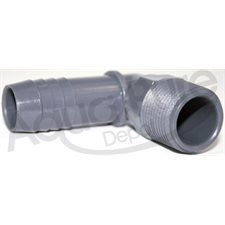 DRAIN CONNECTOR MALE ELBOW 3 / 4 BARB X 3 / 4NPT