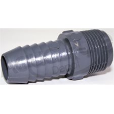DRAIN CONNECTOR MALE STRAIGHT 3 / 4 BARB X 3 / 4NPT