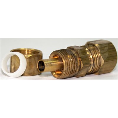 UNION CONPRESSION BRASS 3 / 8X3 / 8