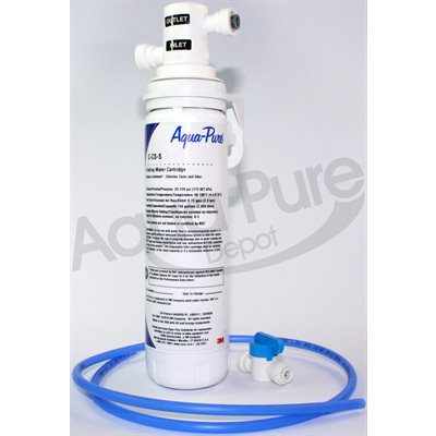 UNDER COUNTER SYSTEM 1 / 4 JG CHLORINE REMOVAL 1 MICRON