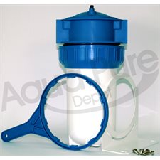 HOUSING 1"  #10 BIG BLUE  BLUE / WHITE W / PR  W / PR BRACKET &