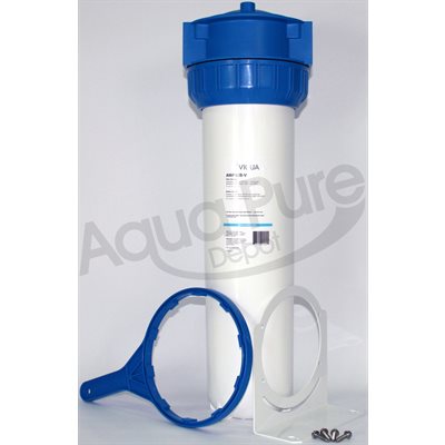 HOUSING 1" #20 BIG BLUE BLUE / WHITE W / PR BRACKET & W
