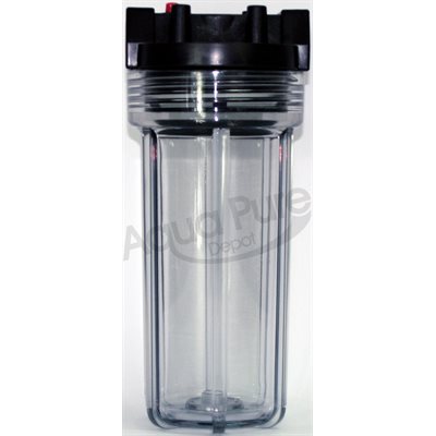 HOUSING 3 / 4 #10 REG CLEAR / BLACK W / PR