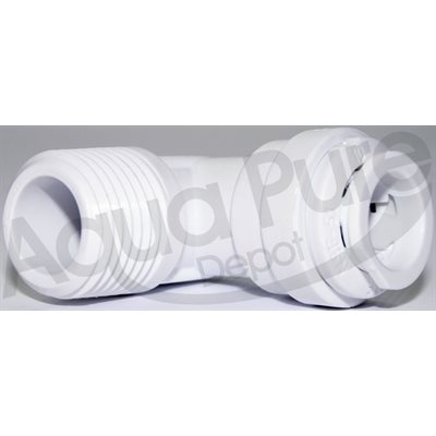 DM CONNECTOR MALE ELBOW 1 / 2T X 1 / 2NPT