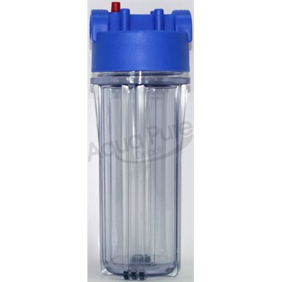 HOUSING 3 / 4 #10 SLIM CLEAR / BLUE W / PR