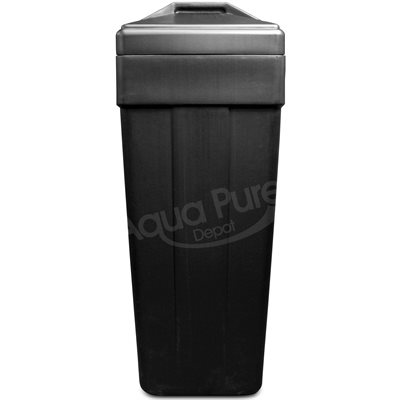 BRINE TANK BLACK 15X17X36 WITH COVER