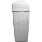 BRINE TANK WHITE 15X17X36 WITH COVER