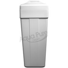 BRINE TANK WHITE 15X17X36 WITH COVER