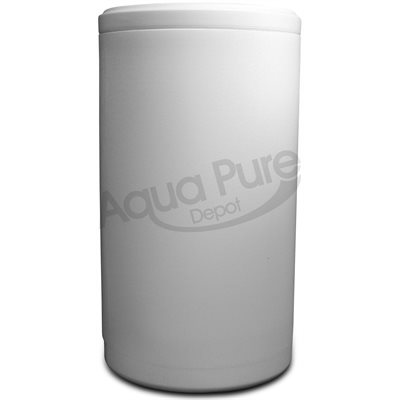 BRINE TANK WHITE 18X33 WITH COVER