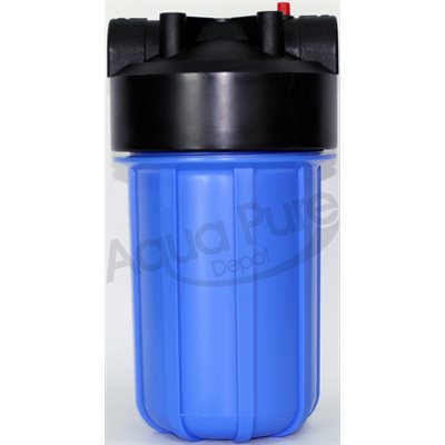 HOUSING 1" #10 BIG BLUE BLUE / BLACK W / PR DOUBLE O RING