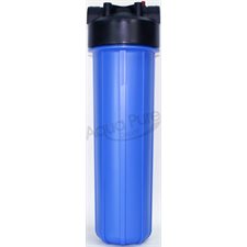 HOUSING 3 / 4" #20 BIG BLUE BLUE / BLACK W / PR DOUBLE O RING