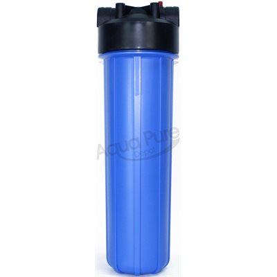HOUSING 1" #20 BIG BLUE  BLUE / BLACK  W / PR DOUBLE O RING