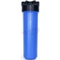 HOUSING 1" #20 BIG BLUE  BLUE / BLACK  W / PR DOUBLE O RING