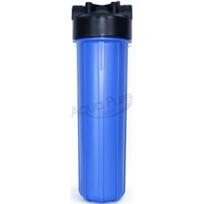 HOUSING 1" #20 BIG BLUE  BLUE / BLACK  W / PR DOUBLE O RING